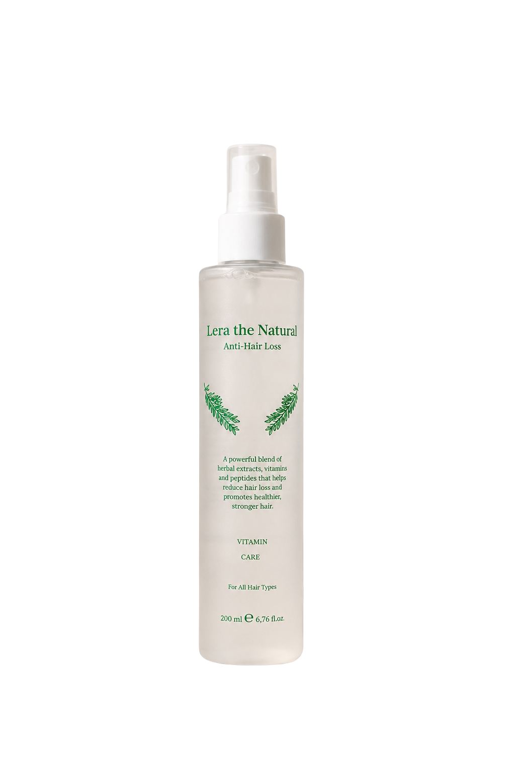 Lera The Natural Biberiye Suyu Dökülme Karşıtı Ve Saç Uzamasını Destekleyici Saç Toniği %100 Doğal Ve Saf 150 ml